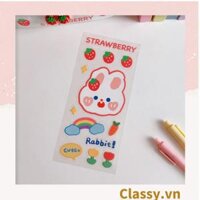 Hình dán, sticker dễ thương,Classy  sticker dán laptop, điện thoại, sổ, bình nước nhiều họa tiết PK1380 - NO10