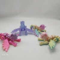 Hình đồ chơi My Little Pony in 3D với khớp đầy đủ và mo3D