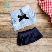 Hình Đồng Nhất Váy Trang Phục Làm Búp Bê Của Riêng Bạn Quần Áo Cho Bé Gái Ảnh Đạo Cụ JK Đồng Phục Váy Cho Búp Bê 17cm