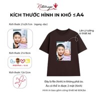 Hình in cho áo thun in theo yêu cầu Nitomeyo khổ A4