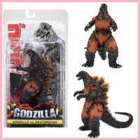Hình Mẫu Vajra Godzilla NECA Đốt Đỏ Sen Godzilla Godzilla1995 Phiên Bản Quái Vật Ultraman 23cm Di Chuyển Hình Mô Hình