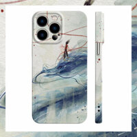 Hình minh họa phong cách Trung Quốc Nezha Thích hợp cho Apple 16 Xiaomi 15 Huawei vivo Samsung oppo Glory One Plus Phim Vỏ điện thoại Vỏ mềm iPhone14plus / 13promax / 12 Chống sốc 11 Bao gồm tất cả