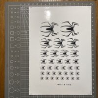 Hình Người Nhện (Nhãn dán trang trí) Logo phổ thông. Nhãn dán nước đặc biệt