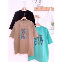 [Hình thật] ÁO THUN PHÁT QUANG TAY LƠ BASIC UNISEX MS0017