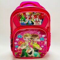 HÌNH THẬT Ba lô đi học cho bé gái cấp 1 hình công chúa Elsa - Vstyle (Có sẵn)