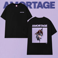 [Hình thật + Có sẵn) Áo thun Amortage - Jisoo Blackpink