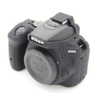 (Hinh thật) EasyCover  vỏ cao su máy ảnh.Nikon D5500/D5600.