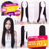 [HÌNH THẬT] [ [FREESHIP ĐƠN 99K]Tóc kẹp nữa đầu thẳng chữ U ôm 3/4 đầu cao cấp- hình thật [ẢNH THẬT] [GIÁ RẺ]