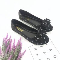 [Hình thật] Giày bệt búp bê nữ đính nơ xinh xắn_B1