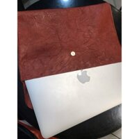 (Hình Thật - Handmade) May Bằng Tay - Bao Da Cho Macbook Air / Pro 11-12-13-15 inch