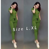 [Hình Thật - Hàng Thiết Kế] Set nguyên bộ đồ thun tay ngắn thiết kế cao cấp