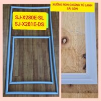 [Hình Thật] Ron (Gioăng) Tủ Lạnh Sharp Model SJ-X280E-SL/ SJ-X281E-DS