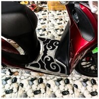 [Hình thật] Thảm Lót Chân SH Mode 2020 - 2023 Mạ Crom