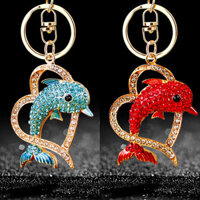 Hình Trái Tim Cá Heo Xe Móc Khóa Cho Cặp Đôi Móc Khóa Túi Nữ Mặt Dây Chuyền Ba Lô Trang Trí Học Sinh Schoolbag Trang Trí Kinh Doanh Cho Nữ Năm Mới Cho Bé Gái Ngày Lễ Tình Nhân