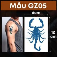 Hình Xăm 15 Ngày Xăm Ma Thuật Chống Nước Lâu Trôi Rắn Đại Bàng Bọ Cạp Rồng Ngôi Sao Bông Tuyết Xăm Vòng Tay Cổ Tay Lưng Legaxi - GZ05