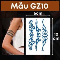 Hình Xăm 15 Ngày Xăm Ma Thuật Chống Nước Lâu Trôi Rắn Đại Bàng Bọ Cạp Rồng Ngôi Sao Bông Tuyết Xăm Vòng Tay Cổ Tay Lưng Legaxi - GZ10