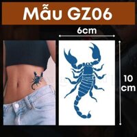 Hình Xăm 15 Ngày Xăm Ma Thuật Chống Nước Lâu Trôi Rắn Đại Bàng Bọ Cạp Rồng Ngôi Sao Bông Tuyết Xăm Vòng Tay Cổ Tay Lưng Legaxi - GZ06