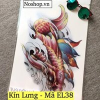Hình Xăm Dán Kín Lưng EL38