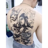 Hình Xăm Dán Kín Lưng EL52