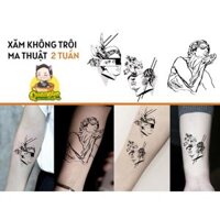 Hình xăm phong cách hội hoạ, người suy tư vẻ đẹp La Mã, Hy Lạp cổ đại, Xăm giống Inkaholic