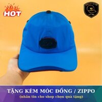 [Hình_tự_chụp] Nón Sơn logo màu xanh kết vải dù thời trang NS