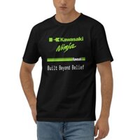 Hip Hop Truyện Tranh Áo Nam Dễ Thương Kawasaki Ninja H2 Sx Zx 150Rr H2R 125 300R Áo Thun Cotton