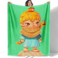 Hirono-ono-blanket-xanh Rắn và Hoàng tử nhỏ-Đầm xanh và Chăn chủ đề Hoàng tử bé