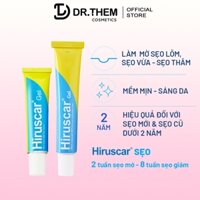 Hiruscar Gel Cải Thiện Sẹo Vừa, Sẹo Lõm, Sẹo Thâm 5g/20g