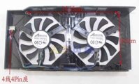 His 7850 R7 260X R9 270 iPower Ice Cube Phiên bản ép xung Card đồ họa Quạt GA81B2U