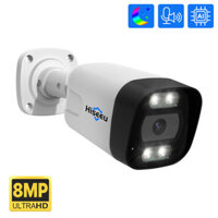 Hiseeu HB718-PA 4K 8MP POE IP Camera Intelligent Night Vision P2P Motion Detection Two-way Audio H.265 Waterproof Outdoo