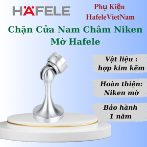 Hít cửa nam châm mạ crom mờ Hafele 938.23.004