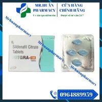 Hitgra 100 (Hộp 4 viên) – Thuốc điều trị rối loạn cương dương, yếu sinh lý