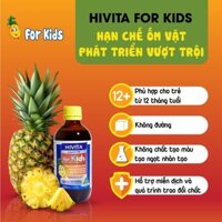 Hivita for Kid, vitamin tổng hợp cho trẻ
