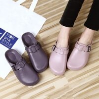 Hj3 Bệnh viện Phẫu thuật y tế dép nữ bác sĩ EVA chống trượt y tá tắc nghẽn giày y tế Điều dưỡng tắc nghẽn SPA Beauty Sa
