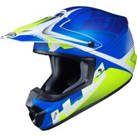 HJC CS-MX 2 Helmet - Ellusion (Small) (Blue/HI-VIZ)
