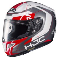 HJC Unisex Adult Full Face RPHA-11 Pro Motorcycle Helmet Chakri (MC-1 Red/White/Black, Large)