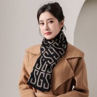 Hjh [Thiết Kế Phong Cách Dân Tộc] Khăn Len Khăn Mẹ Nữ Mùa Thu Đông Ấm Áp Người Cao Tuổi Ba ̀ Nôi Người Cao Tuổi Trung Niên Quà Tặng Yếm