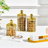 Hjkl 3 Cái / bộ Nồi Bảo Quản Thực Phẩm Trà Bền Trong Suốt