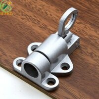 Hjkl 5 chiếc Khóa bu lông cửa lò xo Cửa bền màu bạc