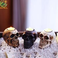 Hjkl Skull Candle Holder Tiệc mới lạ ngộ nghĩnh