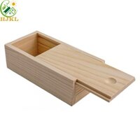 Hjkl Vỏ Trượt Hộp Gỗ Nhật Ký Ngăn Kéo Bộ Sưu Tập Cho Vòng Cổ
