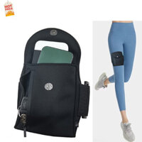 (Hk) Túi thắt lưng chân chống nước Túi thắt lưng di động Vui nhộn Đi bộ đường dài ngoài trời Túi chân xe máy Chân điện thoại thể thao