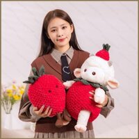 Hk1 Cừu Và Trái Cây Dâu Tây Sang Trọng Búp Bê Quà Tặng Cho Bé Gái Trang Trí Nhà Đồ Chơi Nhồi Bông Cho Trẻ Em Bộ Sưu Tập KH1