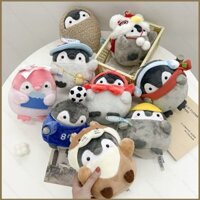 Hk1 Nhật Bản Koupen Chan Sang Trọng Búp Bê Quà Tặng Cho Bé Gái Chim Cánh Cụt Dễ Thương Với Bóng Đá Tennis Bạch Tuộc Đồ Chơi Nhồi Bông Cho Trẻ Em KH1