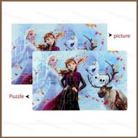 Hk2 60 Chiếc Trẻ Em Bằng Gỗ Xếp Hình Frozen II Elsa Anna Chị Em Ghép Hình Có Hộp Sắt Đồ Chơi Giáo Dục Trẻ Em birthda