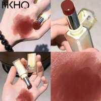 HKHO Son Thạch Rắn Son Dưỡng Môi Pha Lê Son Bóng Tráng Gương Sóng Nước Son Bóng Dưỡng Ẩm Lâu Trôi Mỹ Phẩm Trang Điểm Chăm Sóc Môi