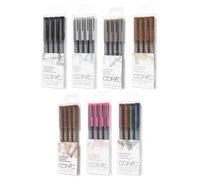 HKUK – Bút line đi nét Copic multiliner line nib inking pen set 4 cây pigment waterproof ( Giá tiền dành cho 1 set 4 cây )