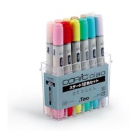 HKUK – Marker Copic Ciao Start set 12 màu bản nội địa – basic set