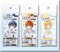 HKUK – Nội địa JP – Marker Copic Ciao set 4 cây + 1 cây đi nét copic multiliner