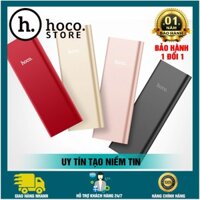 HKVD HDGD [CHÍNH HÃNG Pin Sạc Dự Phòng Hoco B16 Max Metal 12000mAh lõi Polymer siêu mỏng, 2 cổng output max 3A BẢO HÀNH